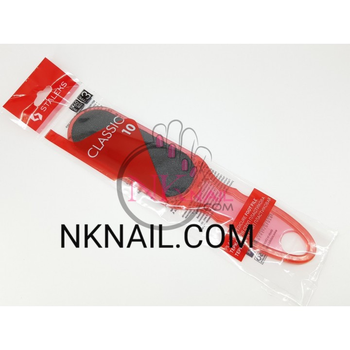 Тертка педикюрна CLASSIK 10 TYPE 3, 60/80 грит